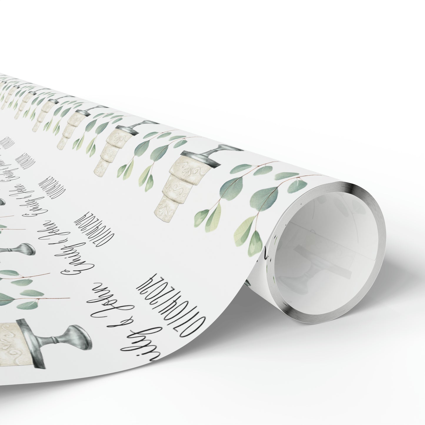 Personalized Wedding Shower Wrapping Paper, Custom Bridal Shower Gift Wrap with name, Personalized Wedding Cake Gift Wrap, Gift for Bride