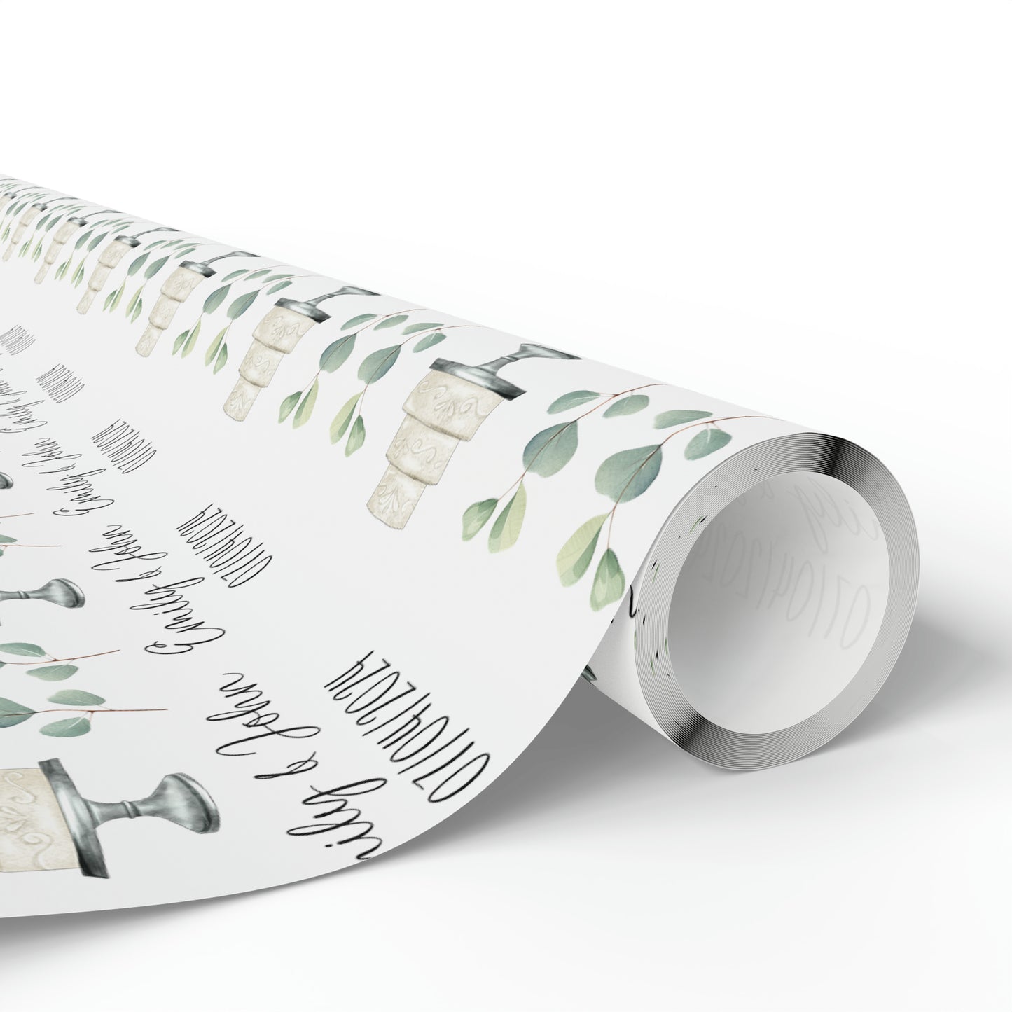 Personalized Wedding Shower Wrapping Paper, Custom Bridal Shower Gift Wrap with name, Personalized Wedding Cake Gift Wrap, Gift for Bride