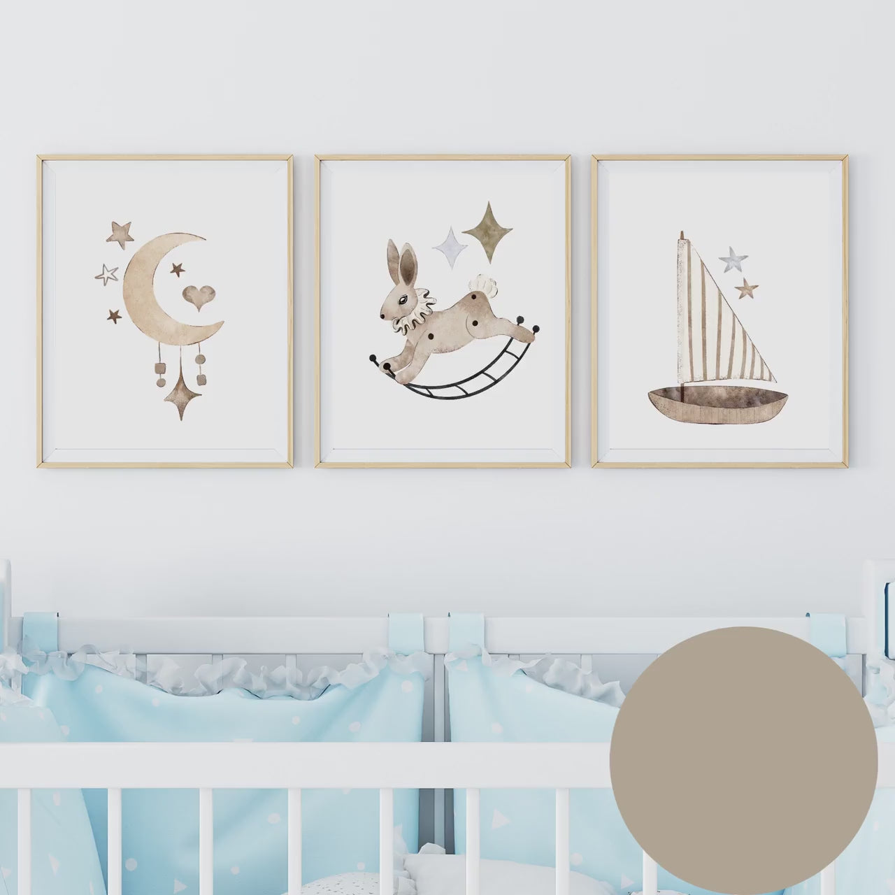 Boho Baby Toys Nursery wall art set of 3 prints, Boho Nursery wall art, Modern Nursery wall art prints, gender neutral baby shower gift